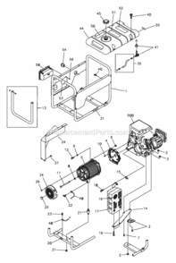 Part Location Diagram of 198818GS Briggs and Stratton KIT, Decals
